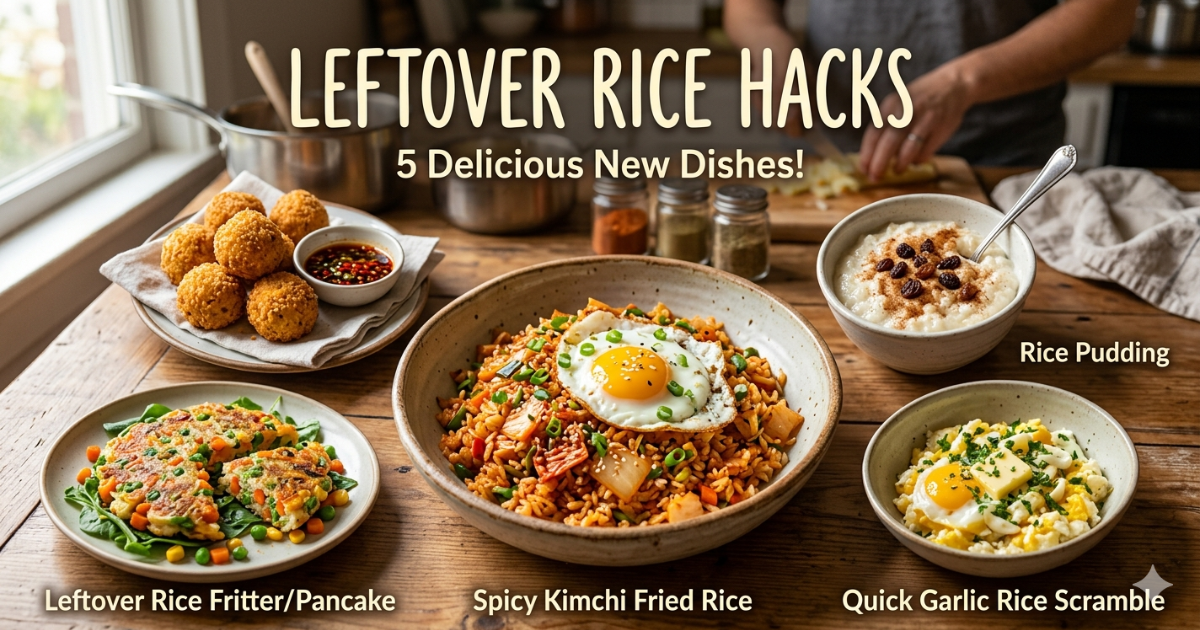 Leftover Rice Hacks